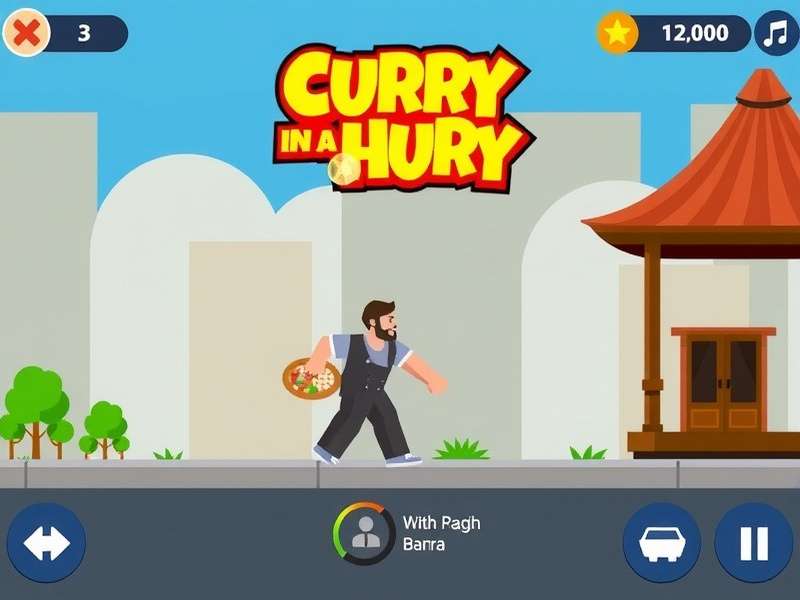 Curry In A Hurry Gameplay Screenshot